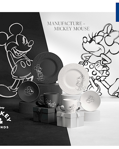Mickey Mouse и Manufacture: Villeroy & Boch представляет новую коллекцию Disney