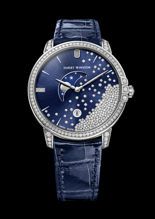 Harry Winston Midnight Diamond Drops