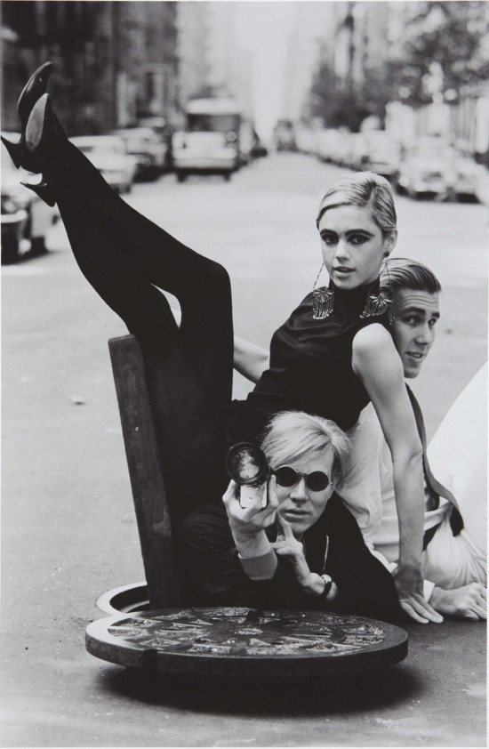 Эди Седжвик, Чак Вейн и Энди Уорхол Фото Burt Glinn. Нью-Йорк, 1965 год