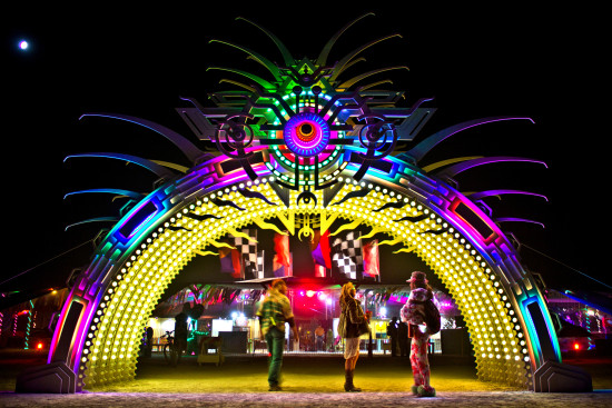 Copyright 2012 Scott Williams - Burning Man 2012 Starport 2.012 by Carey Thompson