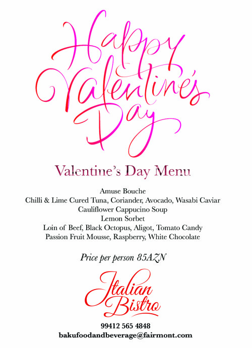 Bistro Valentines Day