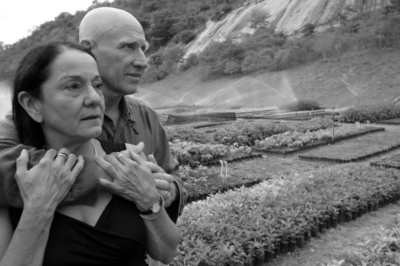 Lelia e Sebastiao Salgado. Aymores. Minas Gerais. Brasil. Outubro de 2006.