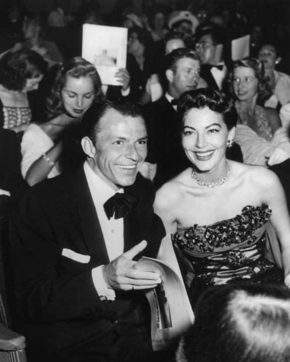 SINATRA AND AVA GARDNER.