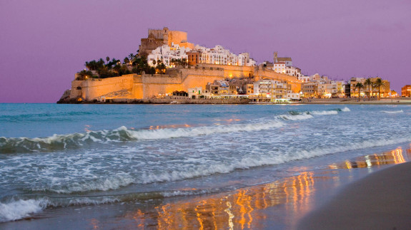 Spain-July 2007 Valencia Region Costa Blanca Coast Peñiscola City