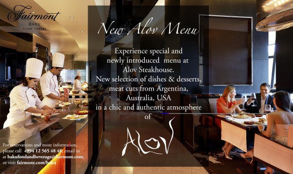 new alov menu