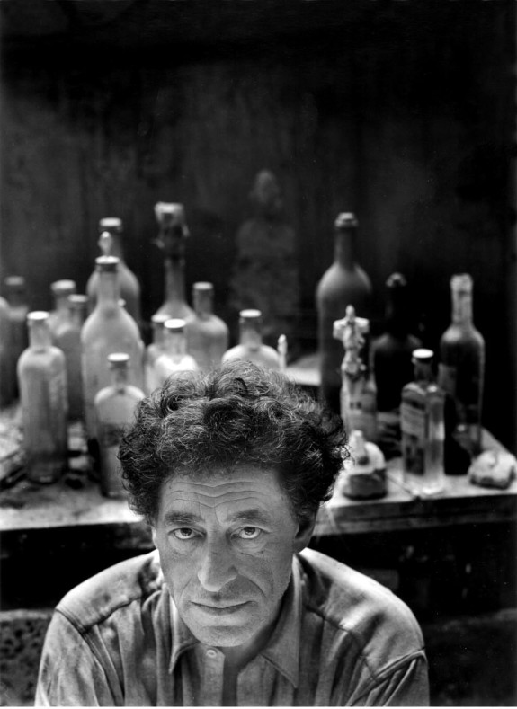 Portrait of Scupltor Alberto Giacometti