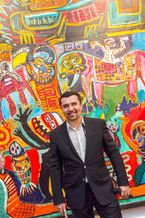 An Exhibition of Works by Javad Mirjavadov and a Collection of Carpets from the State Museum of Azerbaijani Arts at Sotheby's, London