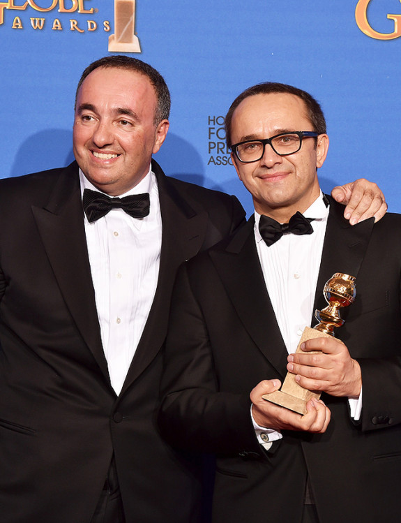 72nd Annual Golden Globe Awards - Press Room