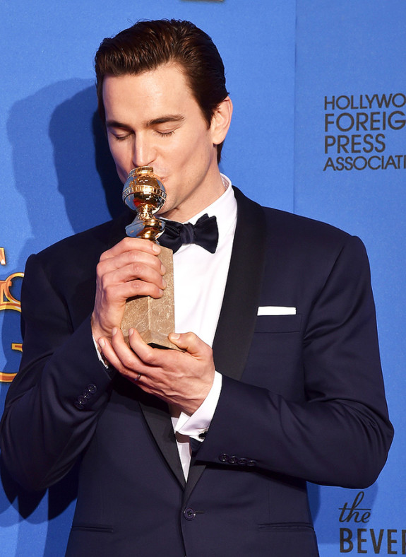 72nd Annual Golden Globe Awards - Press Room
