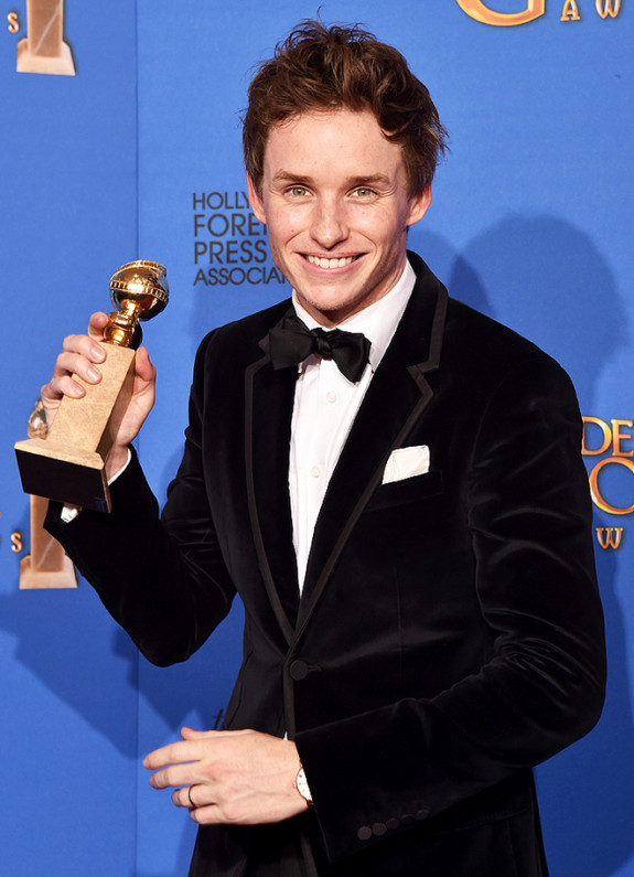 72nd Annual Golden Globe Awards - Press Room