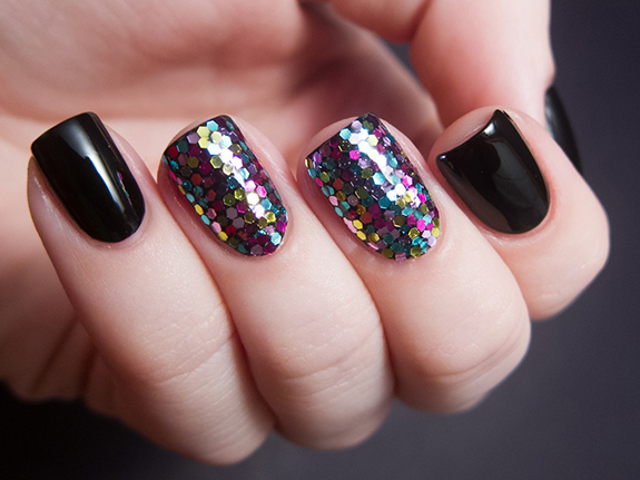 general-mesmerizing-clean-black-nail-art-design-ideas-combined-with-exotic-hexagon-glitter-nails-idea-for-girls-black-nail-art copy