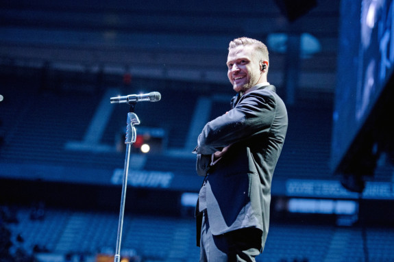 Justin Timberlake In Concert At  Stade de France