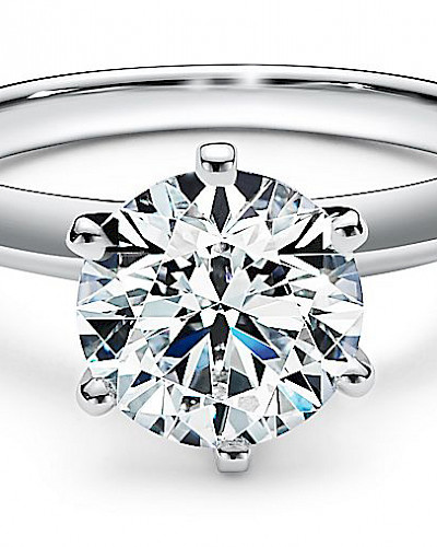 Помолвочное кольцо Tiffany® Setting из платины